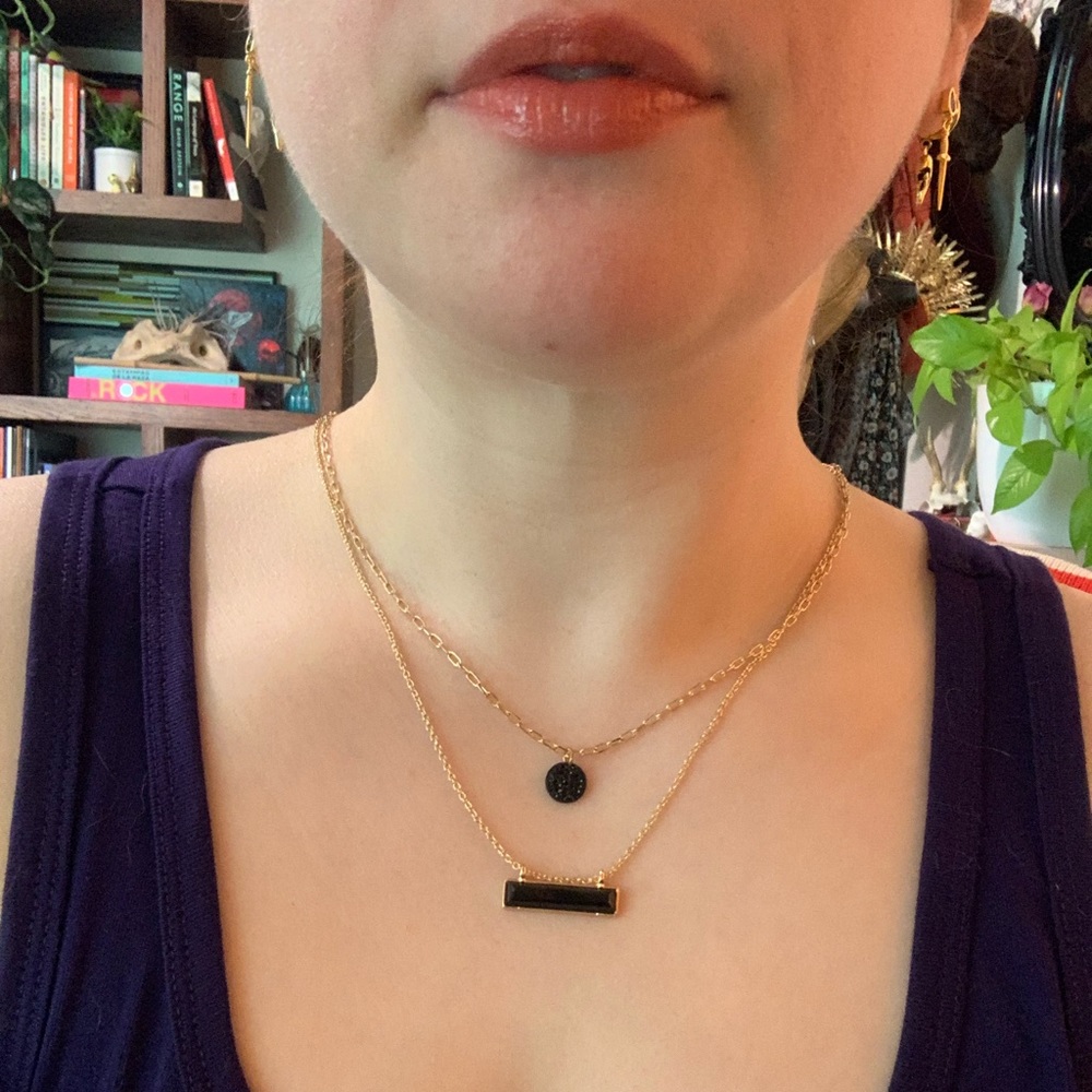 Two in One Gold Necklace